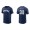 Men's Chicago Cubs Alec Mills Navy 2021 City Connect T-Shirt