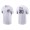 Men's Chicago Cubs Alec Mills White Name & Number Nike T-Shirt