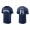 Men's Chicago Cubs Ernie Banks Navy 2021 City Connect T-Shirt
