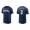 Men's Chicago Cubs Nico Hoerner Navy 2021 City Connect T-Shirt