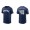 Men's Chicago Cubs Willson Contreras Navy 2021 City Connect T-Shirt