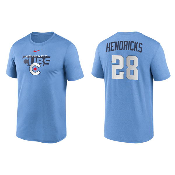 Kyle Hendricks Chicago Cubs 2022 City Connect Legend Performance T-Shirt Blue