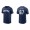 Men's Alfonso Rivas Chicago Cubs Navy 2021 City Connect T-Shirt