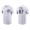 Men's Alfonso Rivas Chicago Cubs White Name & Number Nike T-Shirt