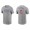 Men's Marcus Stroman Chicago Cubs Gray Name & Number Nike T-Shirt
