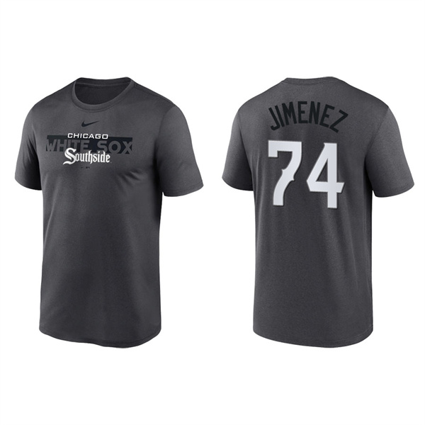 Eloy Jimenez Chicago White Sox 2022 City Connect Legend Performance T-Shirt Black