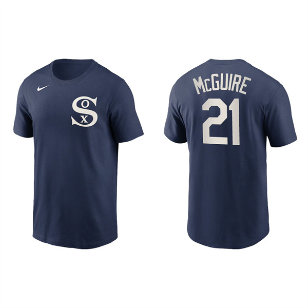 Men's Chicago White Sox Reese McGuire Navy 2021 Field Of Dreams T-Shirt