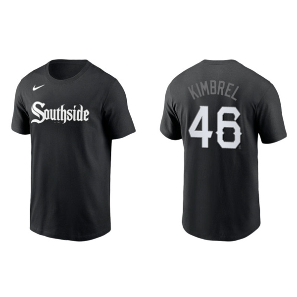 Men's Chicago White Sox Craig Kimbrel Black 2021 City Connect Wordmark T-Shirt
