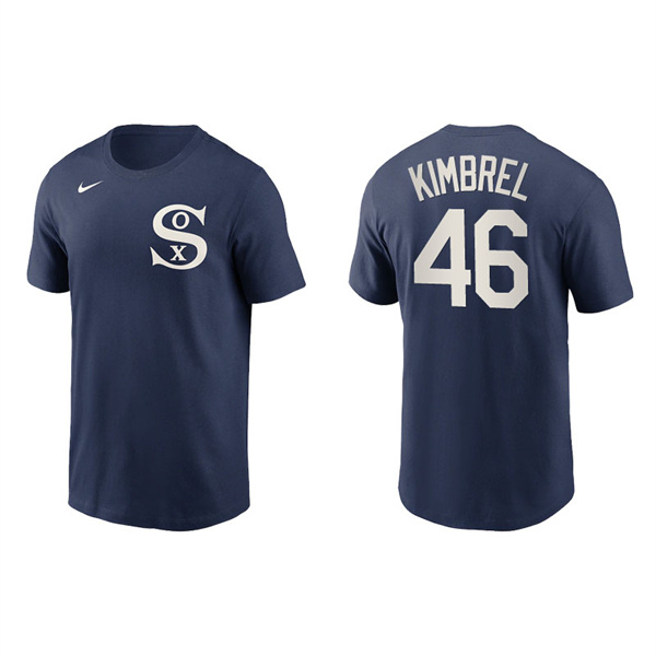 Men's Chicago White Sox Craig Kimbrel Navy 2021 Field Of Dreams T-Shirt