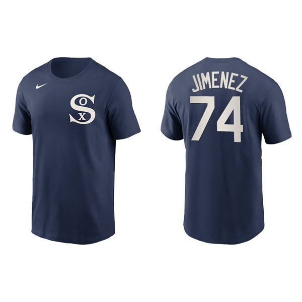 Men's Chicago White Sox Eloy Jimenez Navy 2021 Field Of Dreams T-Shirt