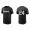 Men's Chicago White Sox Yasmani Grandal Black 2021 City Connect Wordmark T-Shirt