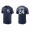 Men's Chicago White Sox Yasmani Grandal Navy 2021 Field Of Dreams T-Shirt