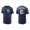 Men's Chicago White Sox Yoan Moncada Navy 2021 Field Of Dreams T-Shirt