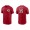 Men's Andrew Knapp Cincinnati Reds Red Name & Number Nike T-Shirt