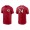 Men's Cincinnati Reds Juniel Querecuto Red Name & Number Nike T-Shirt