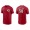 Men's Cincinnati Reds Luis Castillo Red Name & Number Nike T-Shirt