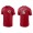 Men's Cincinnati Reds Tucker Barnhart Red Name & Number Nike T-Shirt