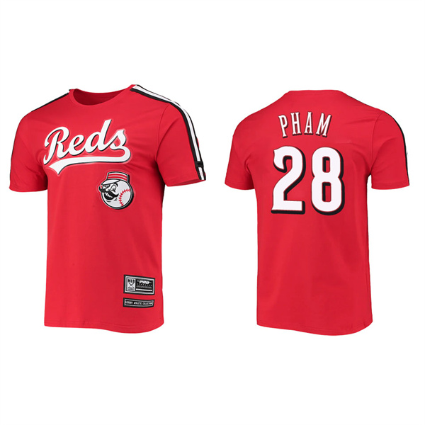 Tommy Pham Cincinnati Reds Pro Standard Red Taping T-Shirt