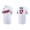 Men's Cleveland Indians Austin Hedges White 2021 Little League Classic Wordmark T-Shirt