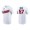 Men's Cleveland Indians Shane Bieber White 2021 Little League Classic Wordmark T-Shirt