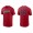 Men's Cleveland Indians Shane Bieber Red Name & Number Nike T-Shirt