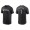 Men's Colorado Rockies Garrett Hampson Black Name & Number Nike T-Shirt