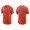 Men's Houston Astros Aledmys Diaz Orange Name & Number Nike T-Shirt