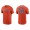 Men's Houston Astros Chas McCormick Orange Name & Number Nike T-Shirt