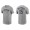 Men's Houston Astros Martin Maldonado Gray Name & Number Nike T-Shirt