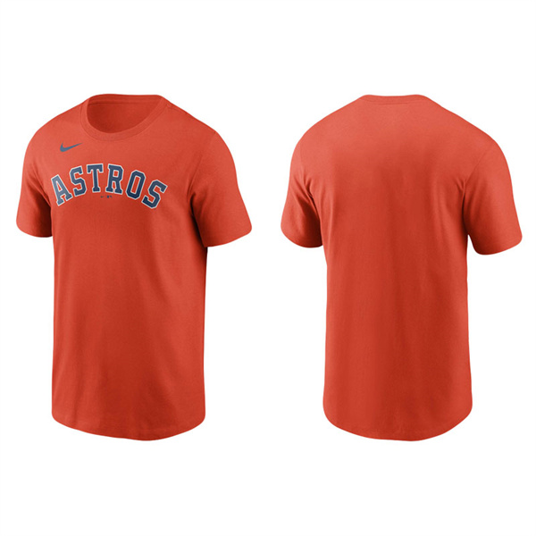 Men's Houston Astros Orange Nike T-Shirt