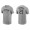 Men's Houston Astros Zack Greinke Gray Name & Number Nike T-Shirt