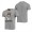 Men's Houston Astros Jose Altuve Homage Gray Caricature Tri-Blend T-Shirt