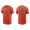 Men's Jose Siri Houston Astros Orange Name & Number Nike T-Shirt