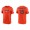 Men's Houston Astros Franklin Barreto Orange 2022 City Connect Legend T-Shirt