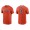 Men's Houston Astros Jeremy Pena Orange Name & Number Nike T-Shirt