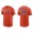 Men's Houston Astros Lewis Brinson Orange Name & Number Nike T-Shirt