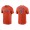Men's Houston Astros Niko Goodrum Orange Name & Number Nike T-Shirt