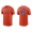 Ryne Stanek Men's Houston Astros Alex Bregman Nike Orange Name & Number T-Shirt