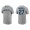 Adalberto Mondesi Men's Kansas City Royals Nike Gray Team Wordmark T-Shirt