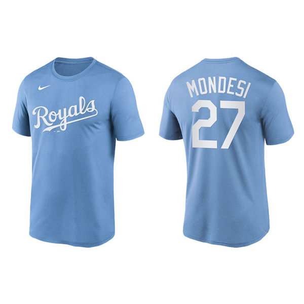 Adalberto Mondesi Men's Kansas City Royals Nike Powder Blue Wordmark Legend T-Shirt