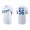 Brad Keller Men's Kansas City Royals Nike White Team Wordmark T-Shirt