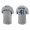 Carlos Santana Men's Kansas City Royals Nike Gray Team Wordmark T-Shirt