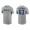Josh Staumont Men's Kansas City Royals Nike Gray Team Wordmark T-Shirt