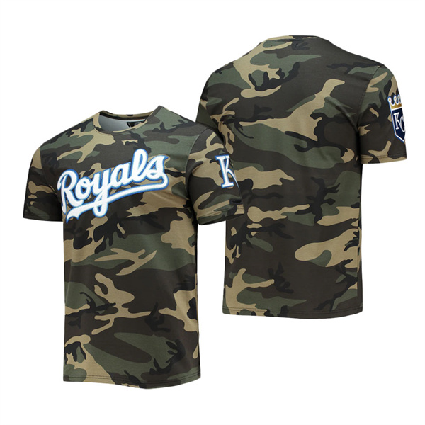 Men's Kansas City Royals Pro Standard Camo Team T-Shirt