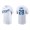 Kyle Isbel Men's Kansas City Royals Nike White Team Wordmark T-Shirt