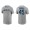 Kyle Zimmer Men's Kansas City Royals Nike Gray Team Wordmark T-Shirt