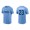 Men's Kansas City Royals Zack Greinke Light Blue 2022 City Connect T-Shirt