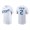 Michael A. Taylor Men's Kansas City Royals Nike White Team Wordmark T-Shirt