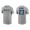 Mike Minor Men's Kansas City Royals Nike Gray Team Wordmark T-Shirt