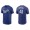 Men's Kansas City Royals Carlos Santana Royal Name & Number Nike T-Shirt